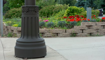 Custom Light Pole Base Covers – Gillette Base